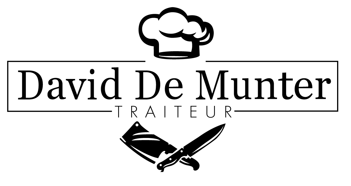 Logo Traiteur David De Munter zwart